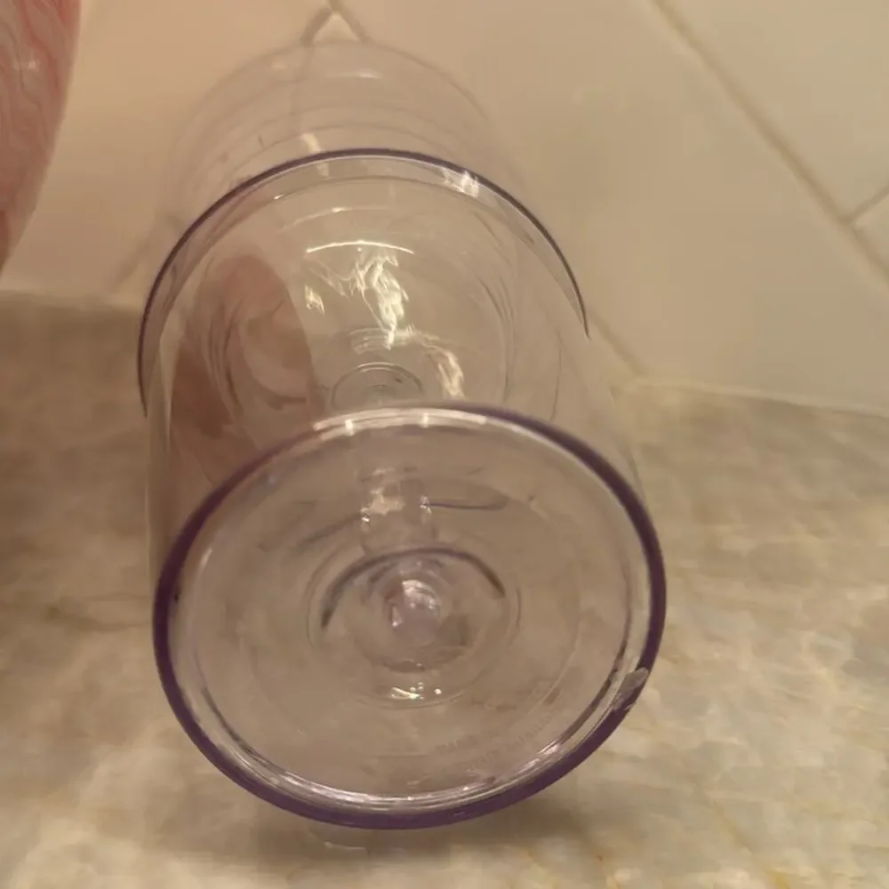 TERVIS Tumbler 16 oz Clear Encased Wine Glass Goblet Cup UT Texas Longhorn - Picture 4 of 4